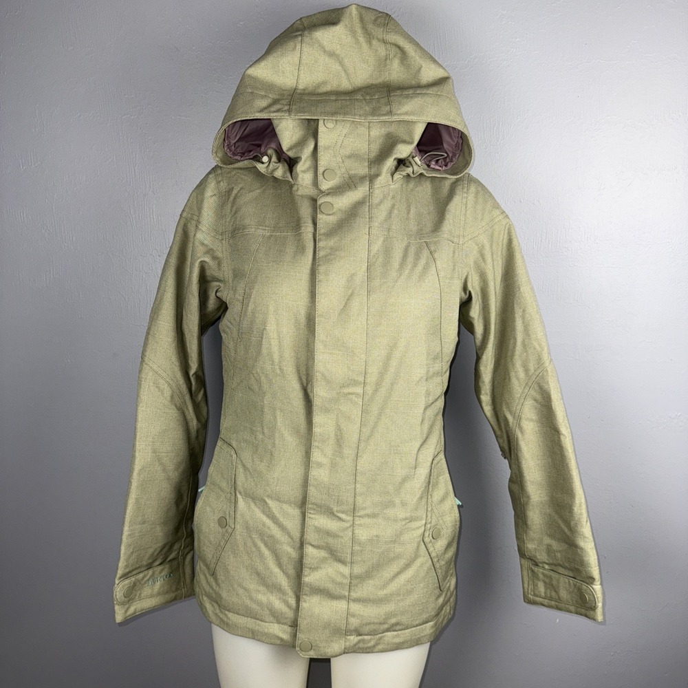 Burton Ski Coat Jacket Women's XS Jet Set Thermolite Color Hawk Heather